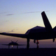 A pair of F-117A Nighthawks from the 8th Fighter Squadron, 49th Fighter Wing prepare to takeoff from Al Jaber Air Base in Kuwait for combat patrol mission over Iraq on March 13, 1998. (US Air Force)